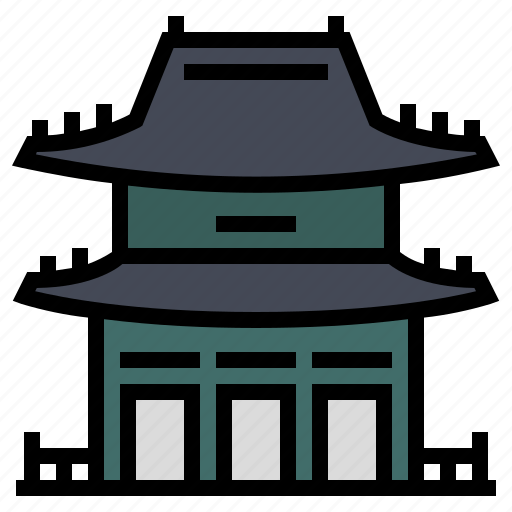 Asia, changdeokgung palace, county, korea, landmark, seoul, south korea icon - Download on Iconfinder