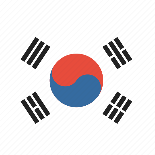 Country, flag, korea, korean, south icon - Download on Iconfinder