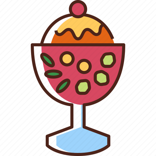 Mixed, ice, mixed ice, fruit bowl, dessert, asian, shaved ice icon - Download on Iconfinder