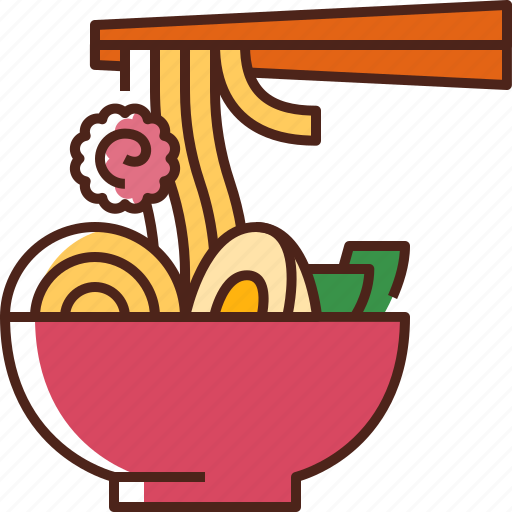 Ramen, food, meal, restaurant, japanese, noodle, bowl icon - Download on Iconfinder