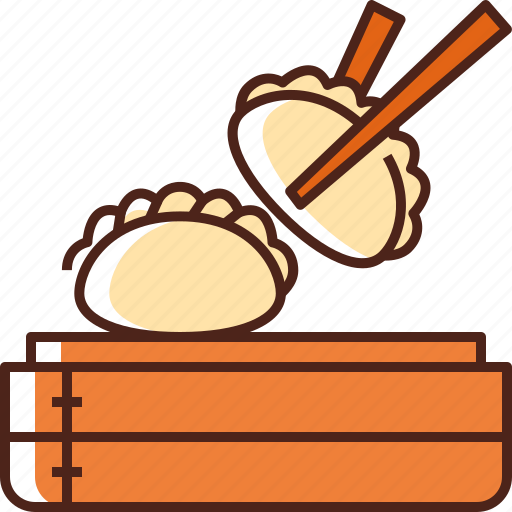 Dumpling, food, snack, instrument, steamed, chinese, asian icon - Download on Iconfinder