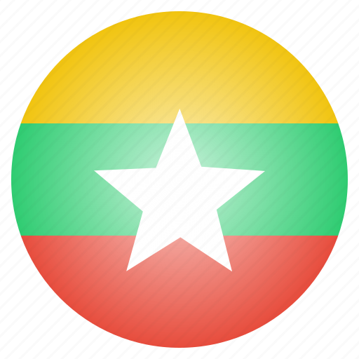 Burma, country, flag, myanmar icon - Download on Iconfinder