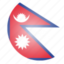 flag, nepal, nepali