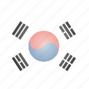 country, flag, korean, south korea