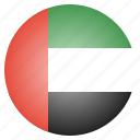 country, flag, uae, united arab emirates