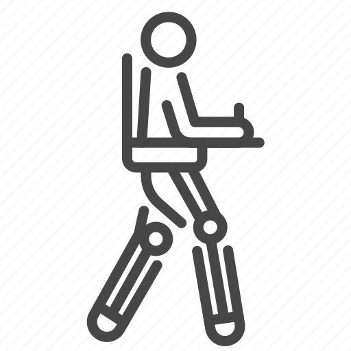 Assistive, device, disability, paralysis, technology, walk icon - Download on Iconfinder