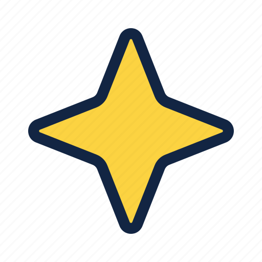 Star, sparkle, fireworks, glare, spark, glowing, twinkle icon - Download on Iconfinder