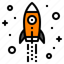 launch, rocket, shuttle, spacship, startup