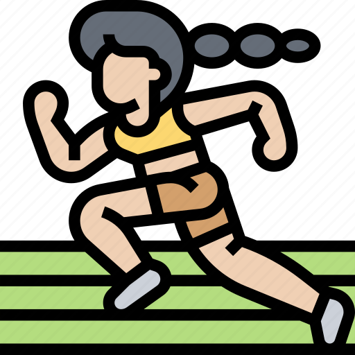 Sprinter, runner, race, competition, athlete icon - Download on Iconfinder