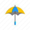 rainy, sunny, umbrella, weather