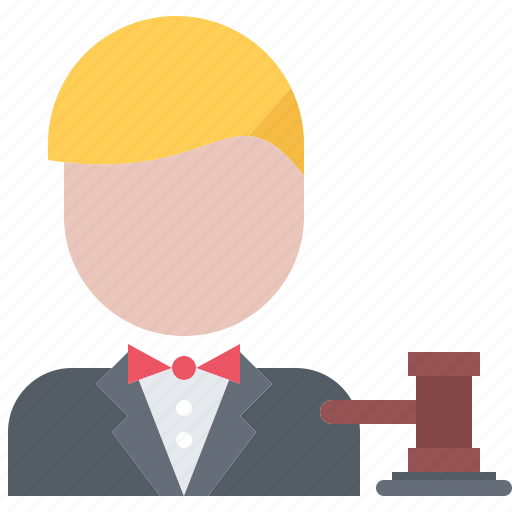 Auctioneer, hammer, man, auction, house icon - Download on Iconfinder