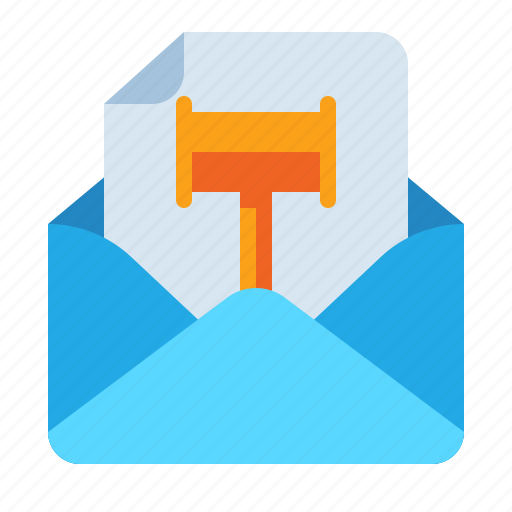 Auction, invitation, letter icon - Download on Iconfinder