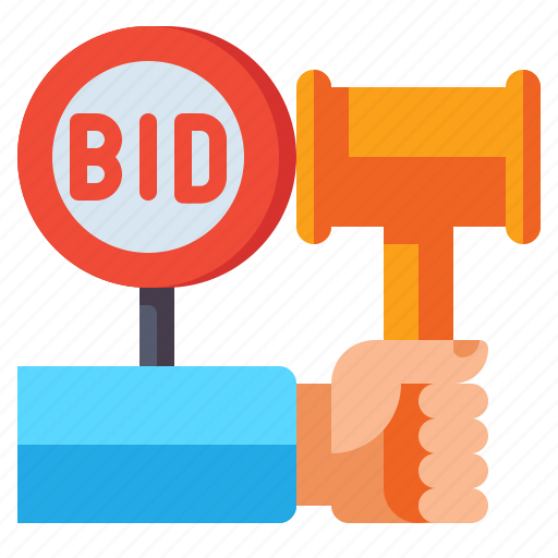 Public, auction, gavel icon - Download on Iconfinder