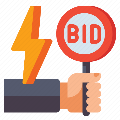 Quick, bid, auction icon - Download on Iconfinder