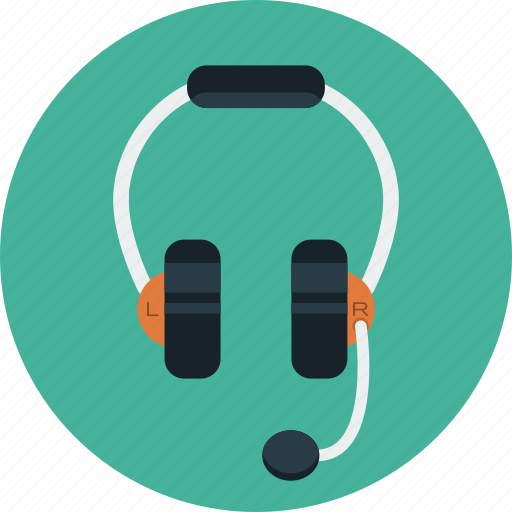 Headset, mic, headphone, music, listening, talk icon - Download on Iconfinder