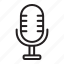 microphone, podcast, voice, gadget, electronics, device, technology 