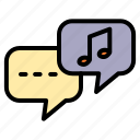 audio, sound, music, voice, chat, talk, conversation