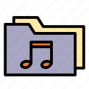 audio, sound, music, voice, folder, file, archive