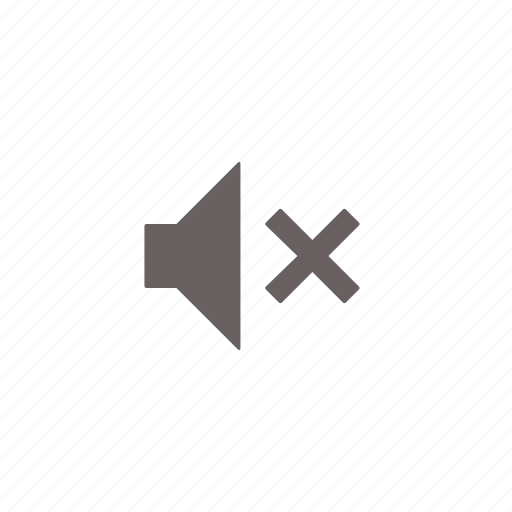 Audio, mute, off, volume, music, sound, speaker icon - Download on Iconfinder