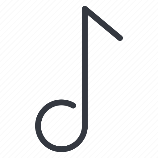 Note, notation, song, music, audio icon - Download on Iconfinder