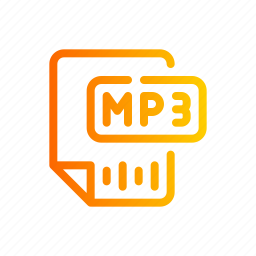 Mp3, file, music, format, document, extension icon - Download on Iconfinder