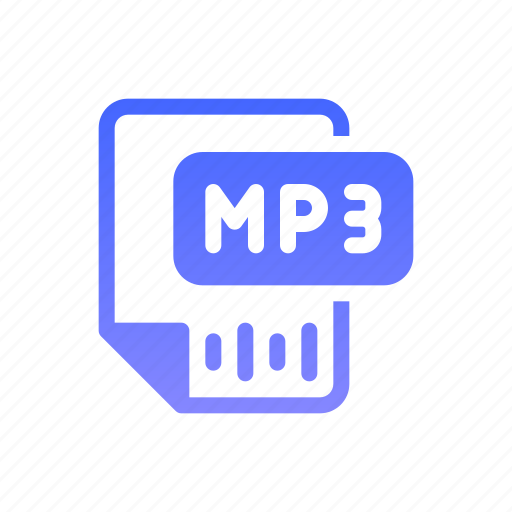 Mp3, file, music, format, document, extension icon - Download on Iconfinder