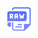 raw, file, extension, format, document, music