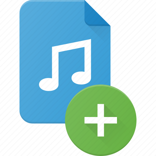 Add, audio, file, music, sound icon - Download on Iconfinder