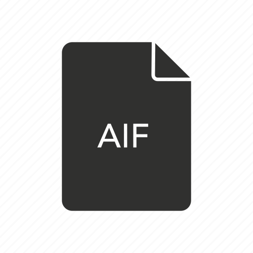 Aif, aif file, audio interchange file format, music life icon - Download on Iconfinder