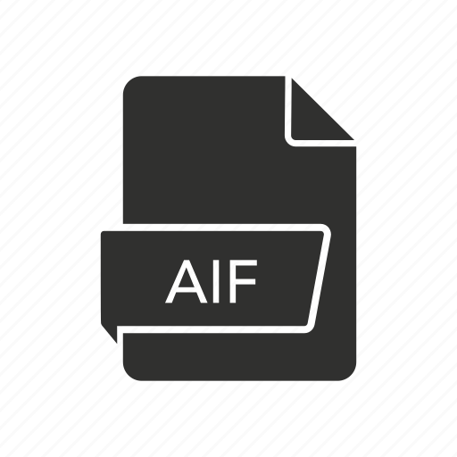 Aif, aif file, audio file, audio interchange file format icon - Download on Iconfinder