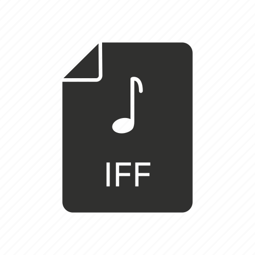 Iff, iff logo, interchange file format, music icon - Download on Iconfinder