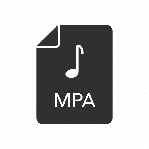 File, mpa, mpeg-2 audio, music file icon - Download on Iconfinder