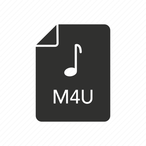 M4u, m4u file, music, music file icon - Download on Iconfinder
