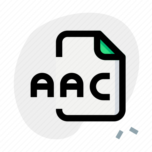 Aac, music, sound, file, type icon - Download on Iconfinder