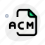 acm, music, audio, format, file 