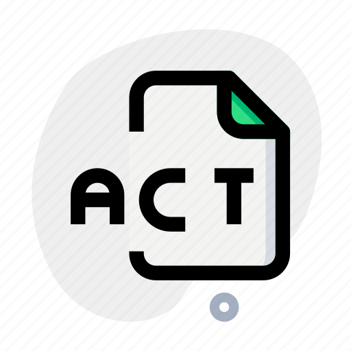 Act, music, file, format, extension icon - Download on Iconfinder