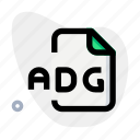 adg, music, file, format, document