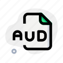 aud, music, audio, format, file