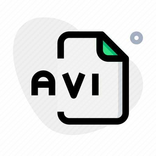 Avi, music, audio, format, sound, extension, file icon - Download on Iconfinder
