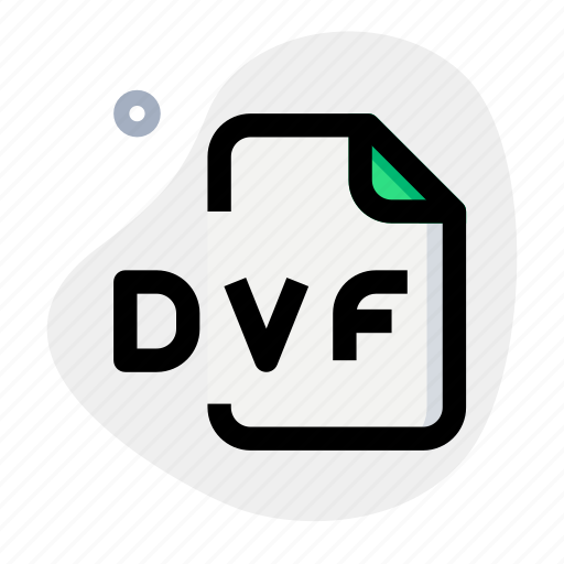 Dvf, music, audio, format, extension icon - Download on Iconfinder