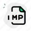 imp, music, audio, format, file, extension 