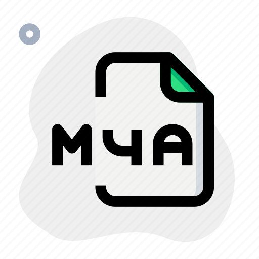 M4a, music, audio, format, sound icon - Download on Iconfinder
