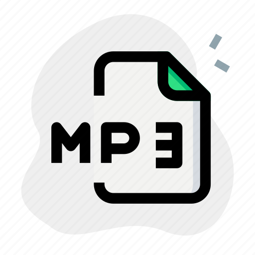 Mp3, music, audio, format, file icon - Download on Iconfinder