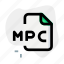 mpc, music, file, type, format 