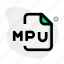mpu, music, audio, format, sound 