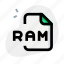 ram, music, audio, format, file 