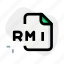 rmi, audio, format, file, music 