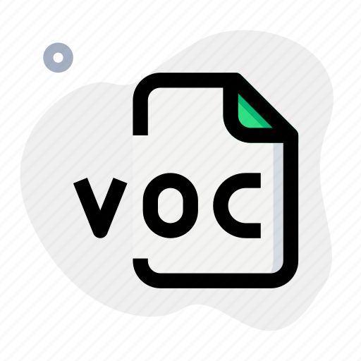 Voc, music, audio, format, sound icon - Download on Iconfinder