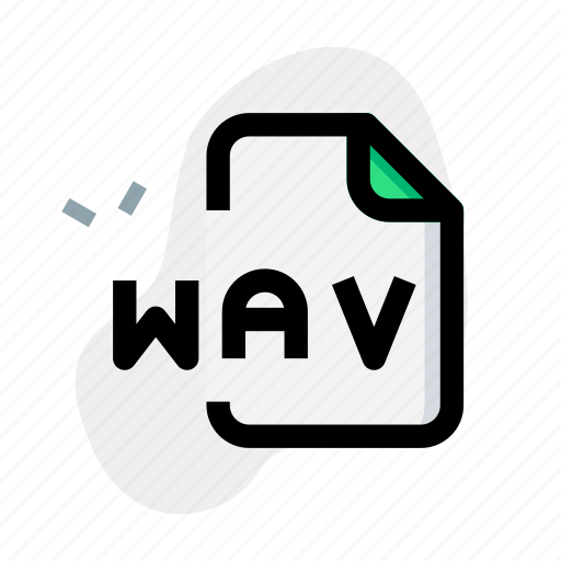 Wav, music, audio, format, sound icon - Download on Iconfinder