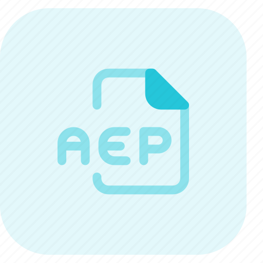 Aep, music, audio, format, sound icon - Download on Iconfinder